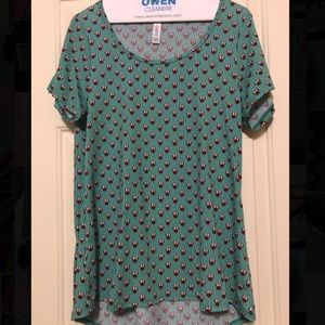 EUC Lularoe Medium Minnie Mouse Classic Tee